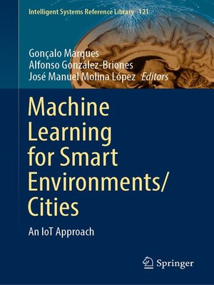 cover image of Machine Learning for Smart Environments/Cities